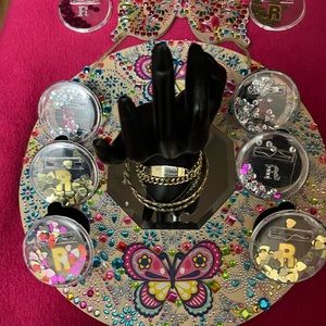 Customized Buttons from Roniya Butterfly Boutique